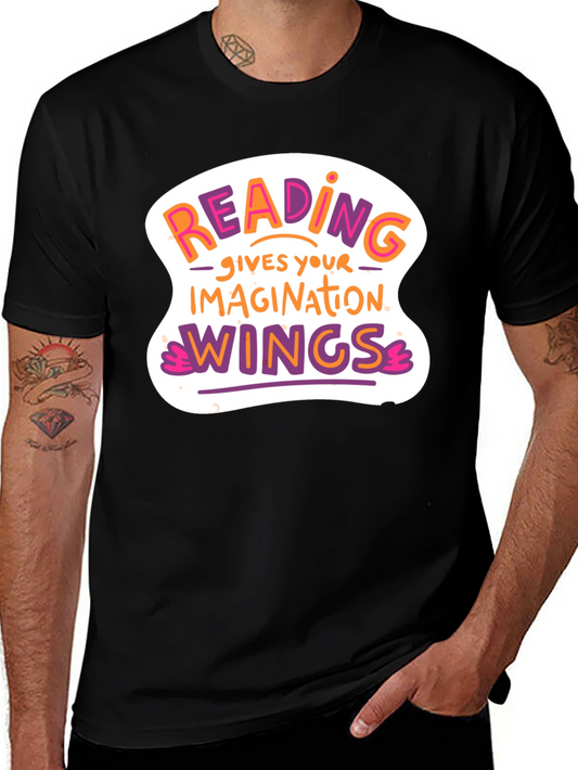 Reading Gives Imagination Wings T-Shirt