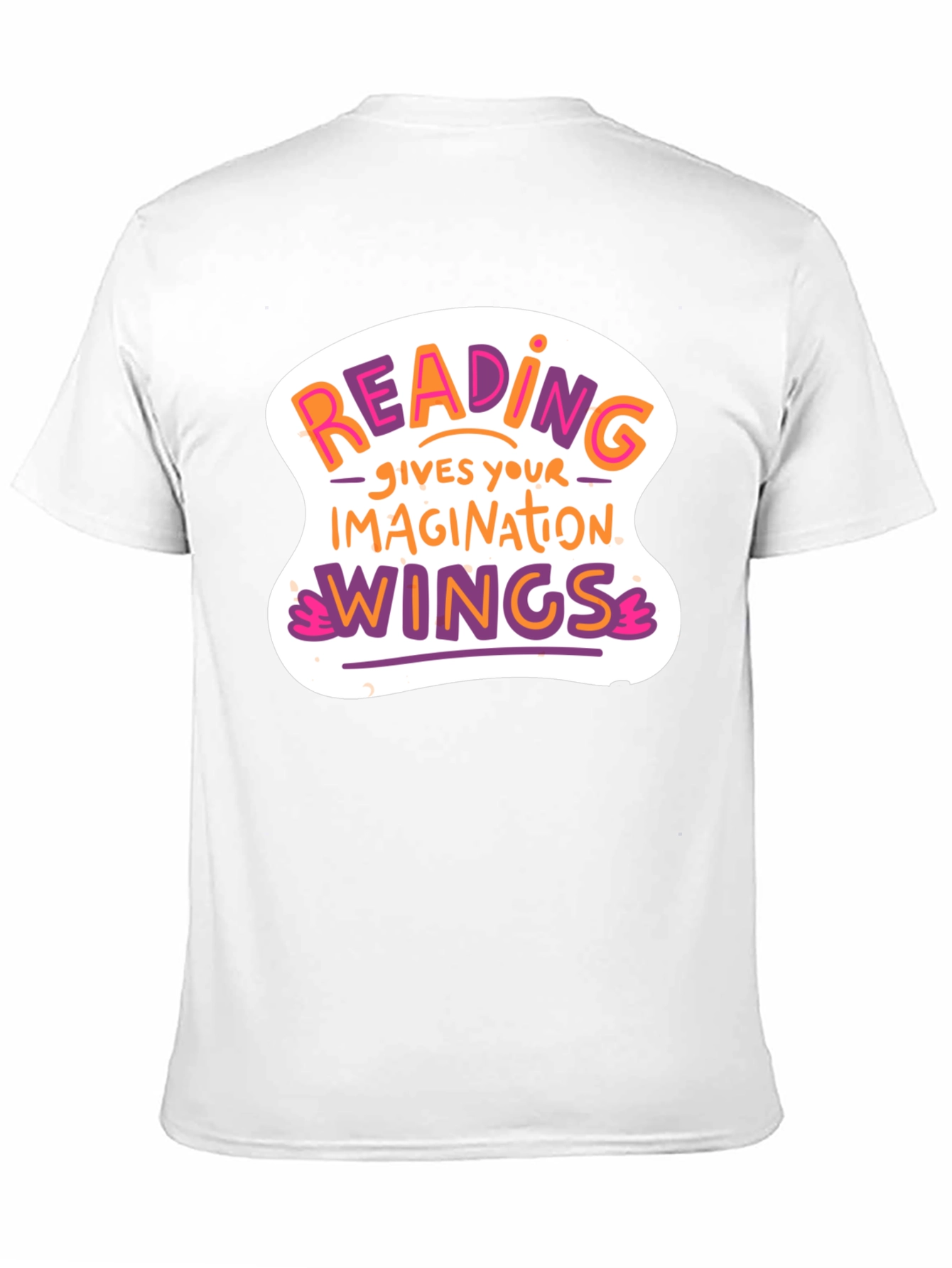 Reading Gives Imagination Wings T-Shirt