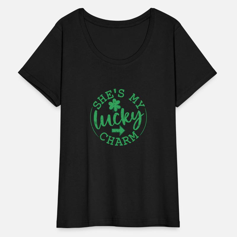 St PatricDay Shamrock She'S My Lucky Charm