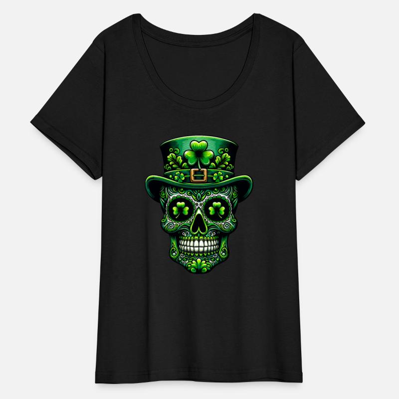 St Patricks Day Irish Sugar Skull Day Of Dead