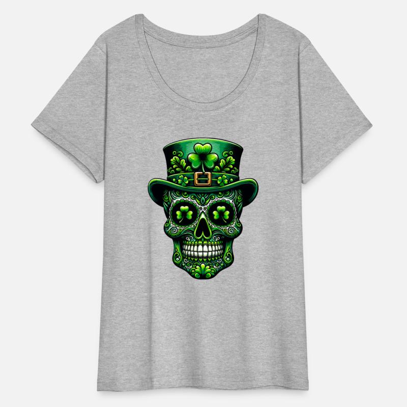 St Patricks Day Irish Sugar Skull Day Of Dead