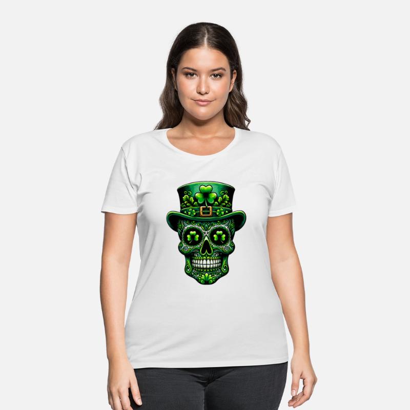 St Patricks Day Irish Sugar Skull Day Of Dead