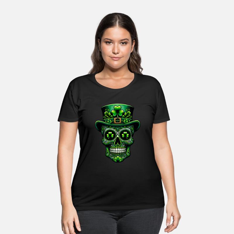 St Patricks Day Irish Sugar Skull Day Of Dead