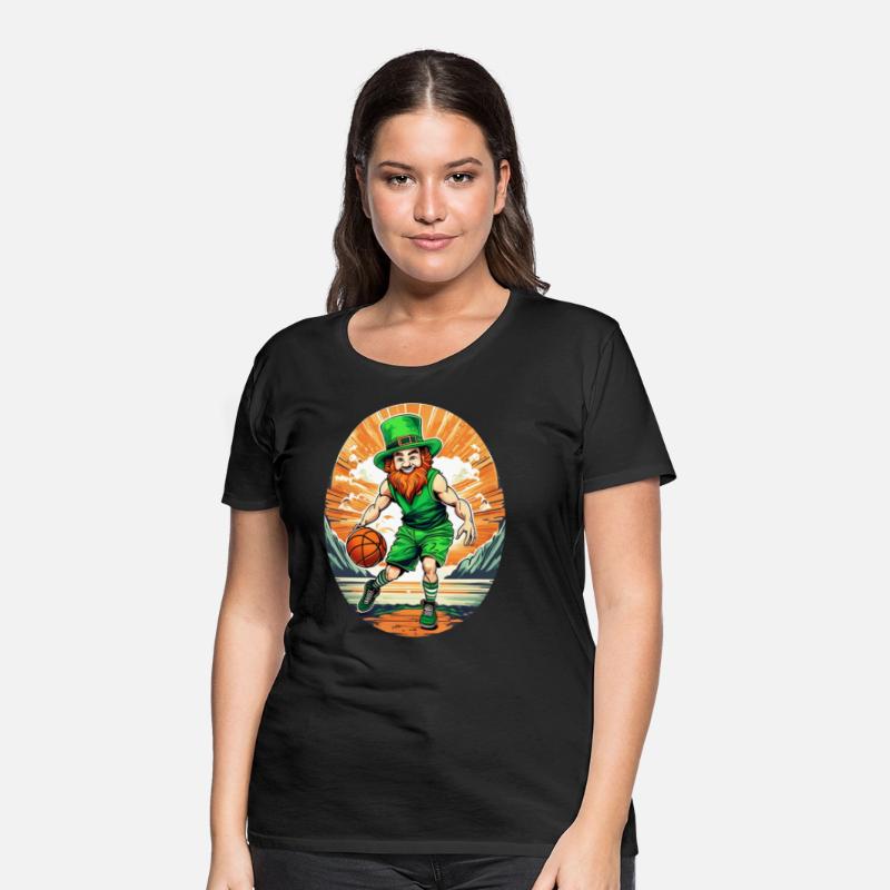 St. Patrick's Day Shamrock St Paddy's Day Basketba