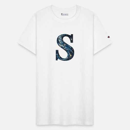 Starry Night Sky 'S' Sticker | Space Theme Letter