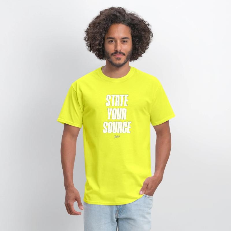 state your source tshirt