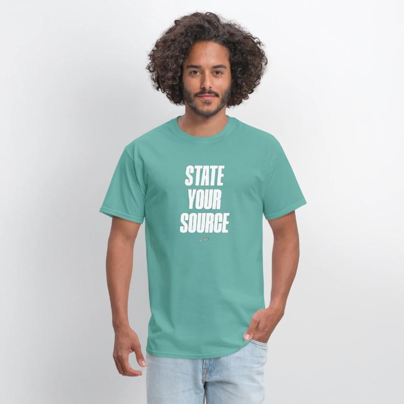 state your source tshirt