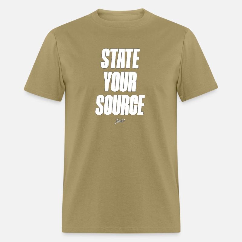 state your source tshirt