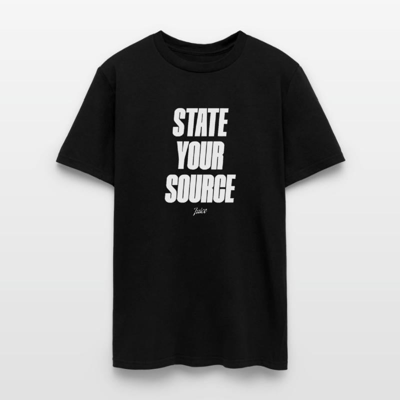 state your source tshirt
