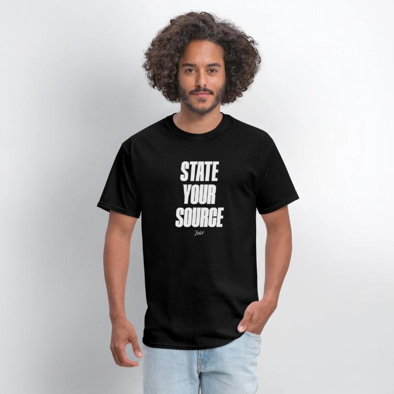 state your source tshirt