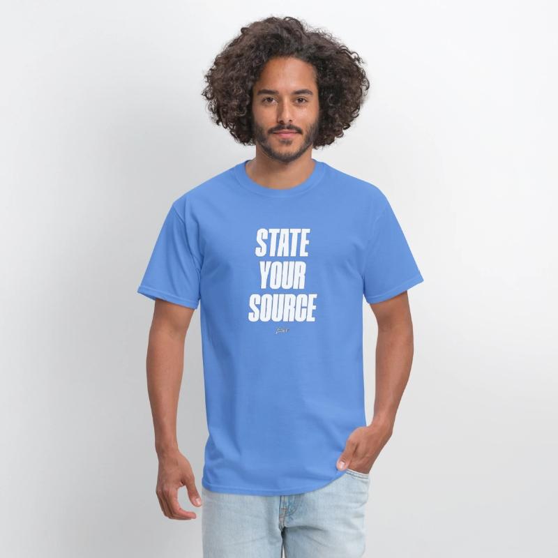 state your source tshirt