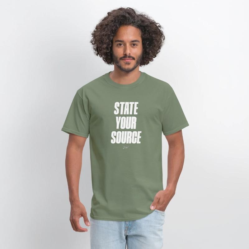 state your source tshirt