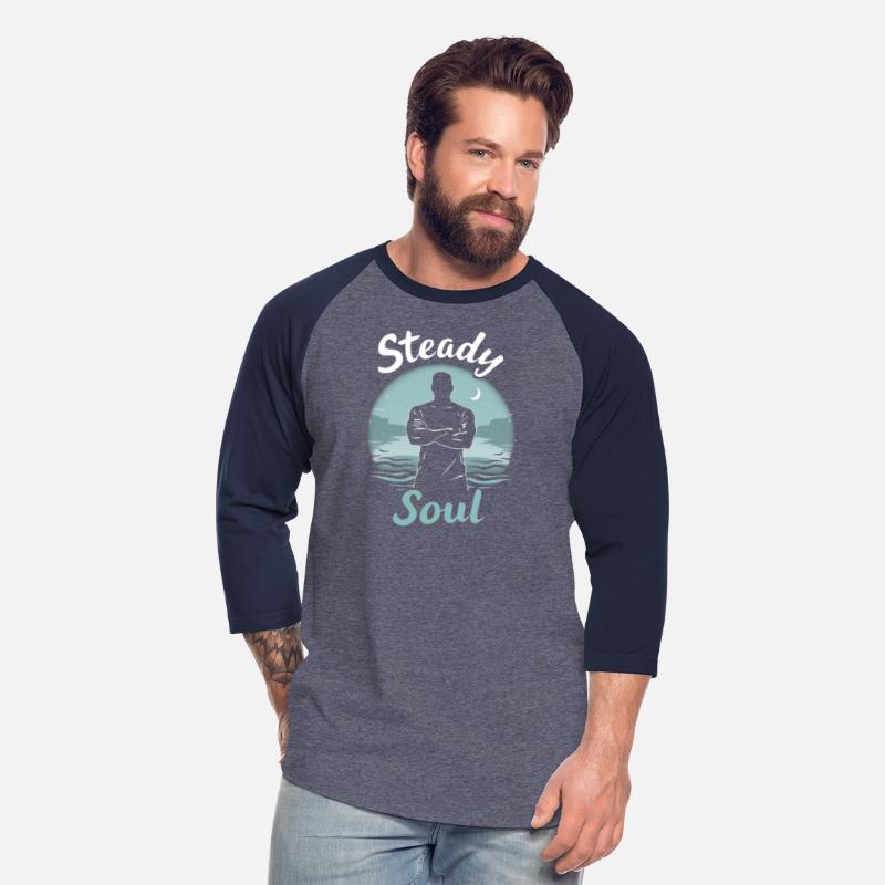 Steady Soul T-Shirt - Calm and Minimalist Coastal
