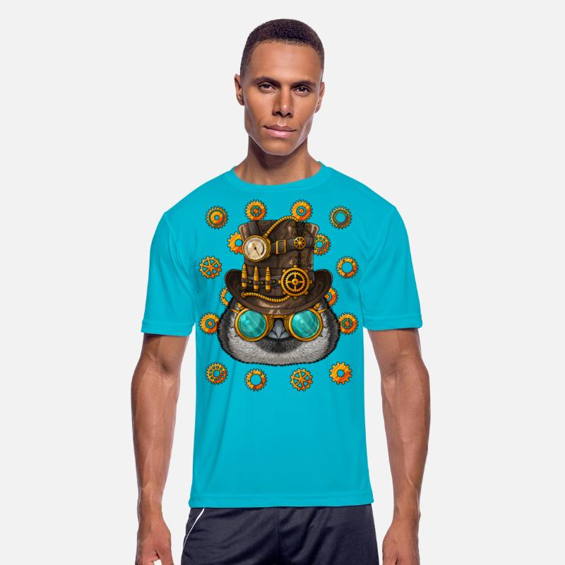 Steampunk Penguin Medieval Victorian Steam Powered