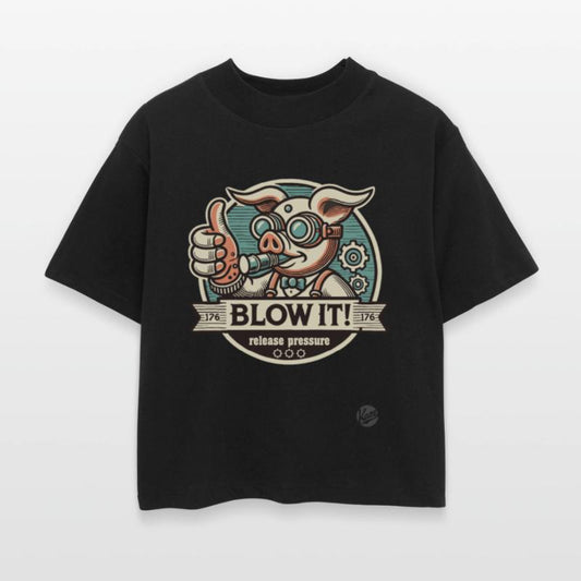 Steampunk Pig Thumbs up, Release The Pressure