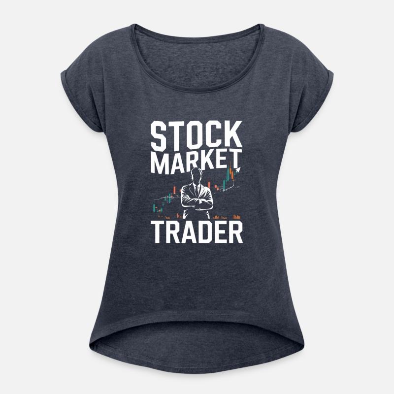 Stock Market Trader Savvy Moves with Confident