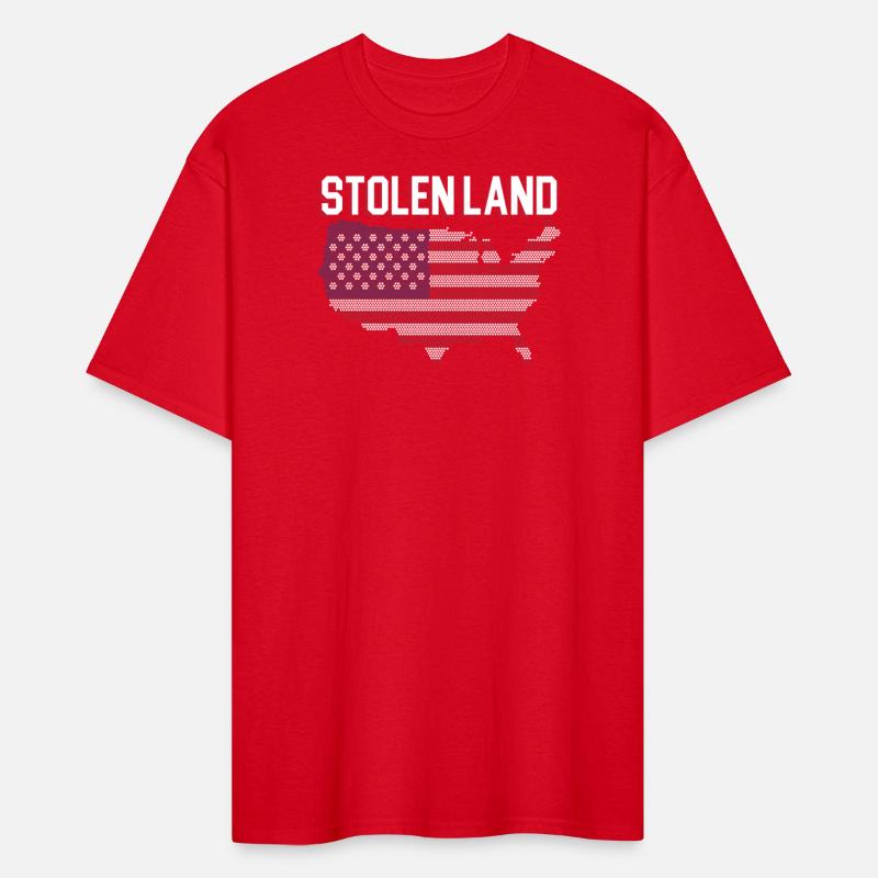 Stolen Land USA Flag Indigenous Native American
