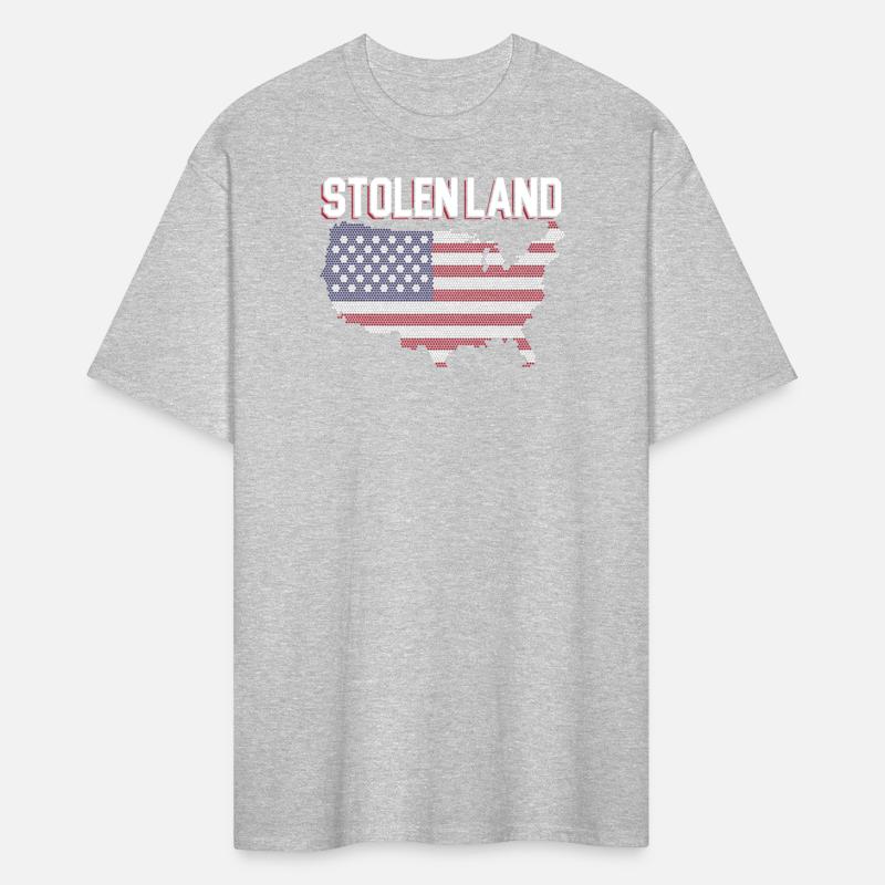 Stolen Land USA Flag Indigenous Native American