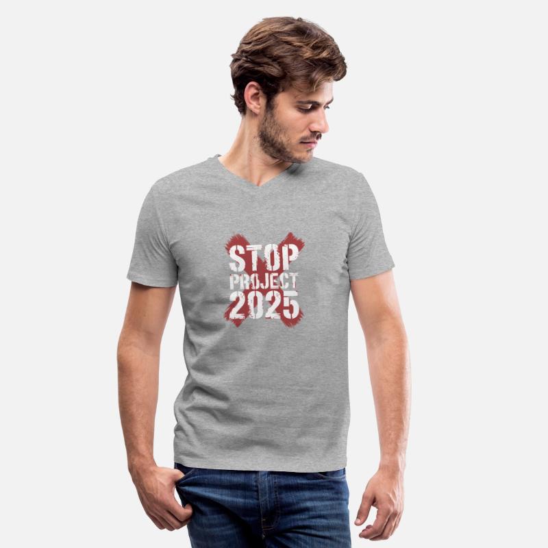 Stop Project 2025 Anti US politics Tees Statement