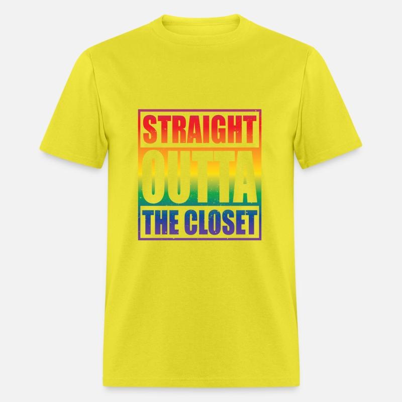 Straight outta the closet lgbt supports