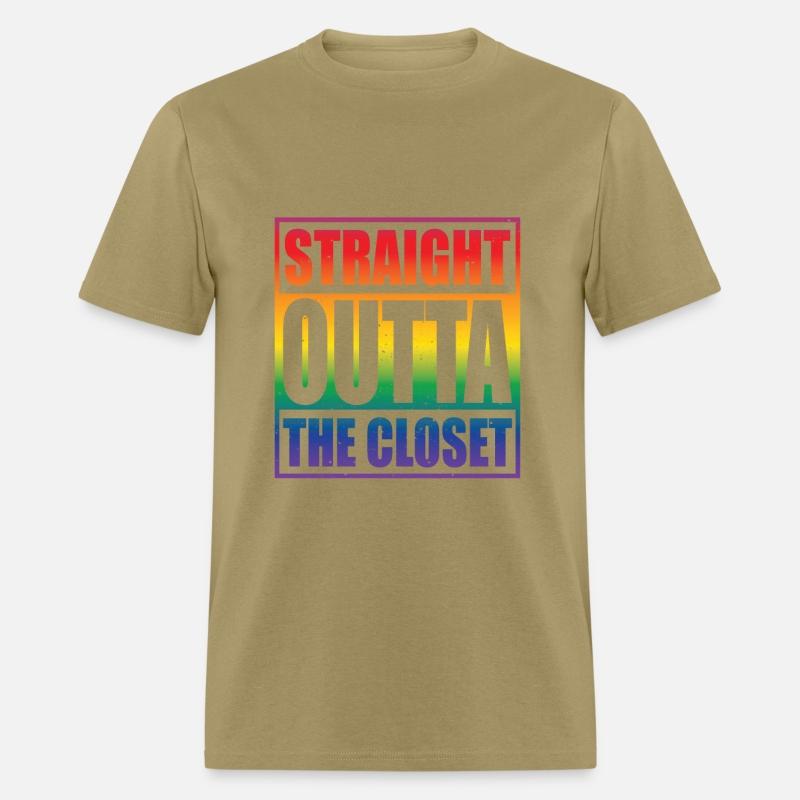 Straight outta the closet lgbt supports