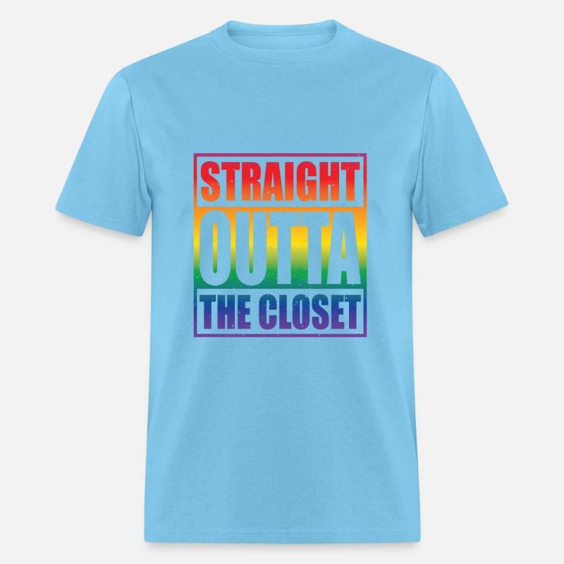 Straight outta the closet lgbt supports