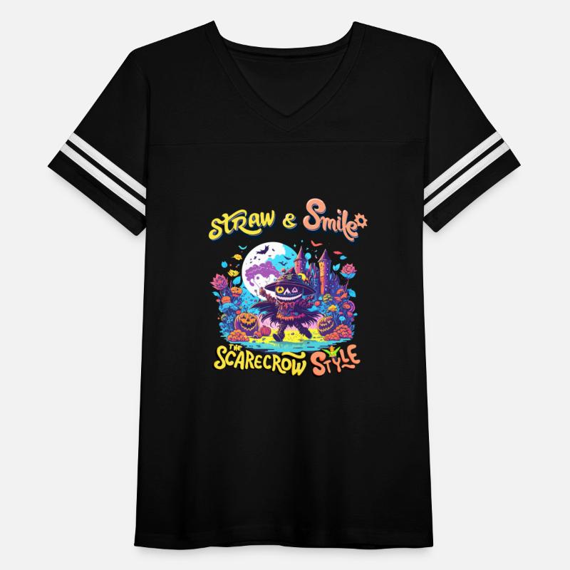 Straw & Smile The Scarecrow Funny Cute Halloween