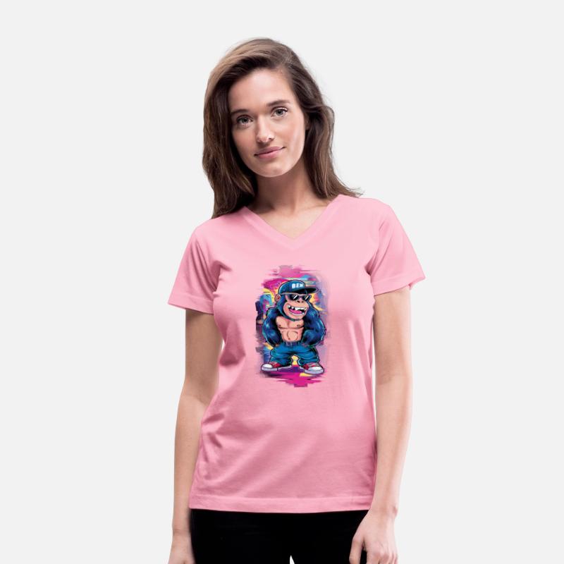 Street art Gorilla music