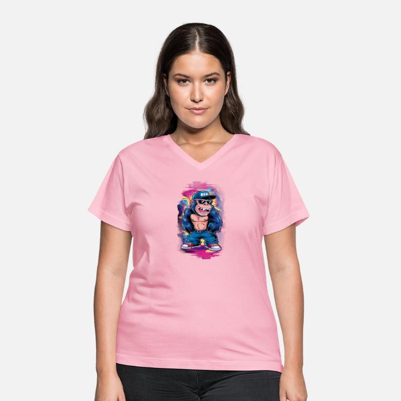 Street art Gorilla music