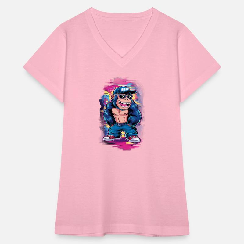 Street art Gorilla music