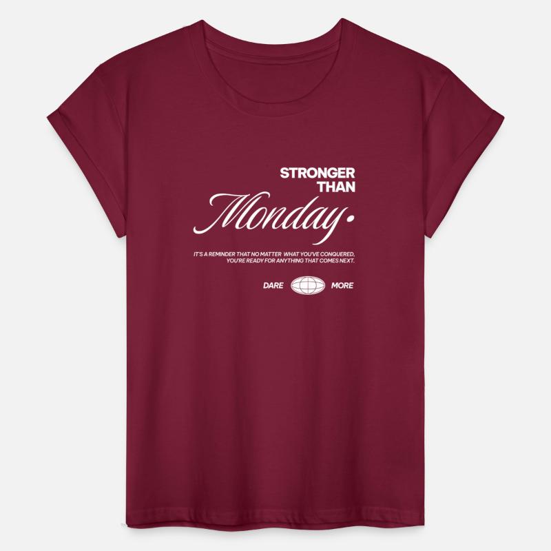 STRONGER THAN Monday, Unique