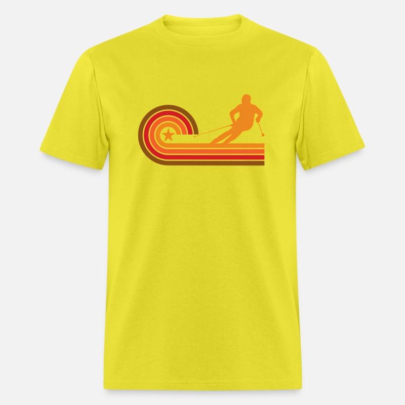 Style Downhill Skier Skiing