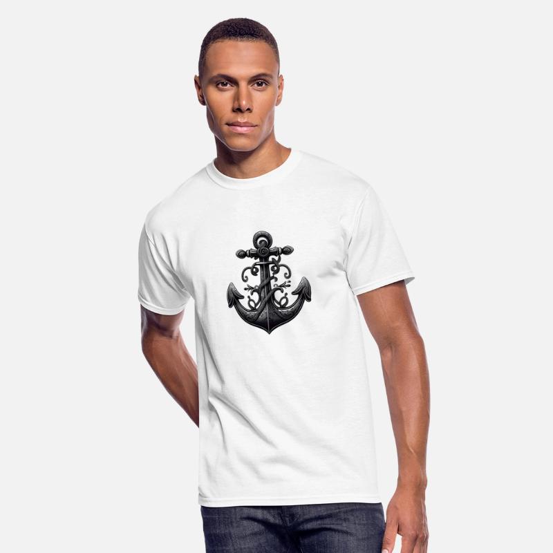 Stylized Nautical Anchor Design