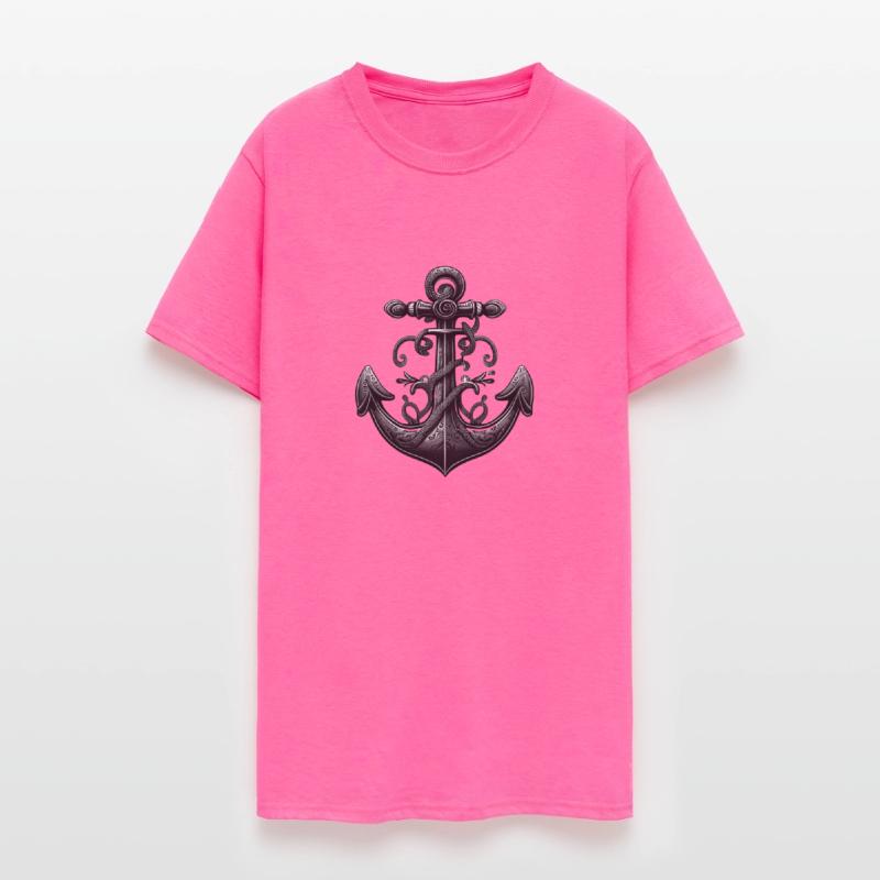 Stylized Nautical Anchor Design