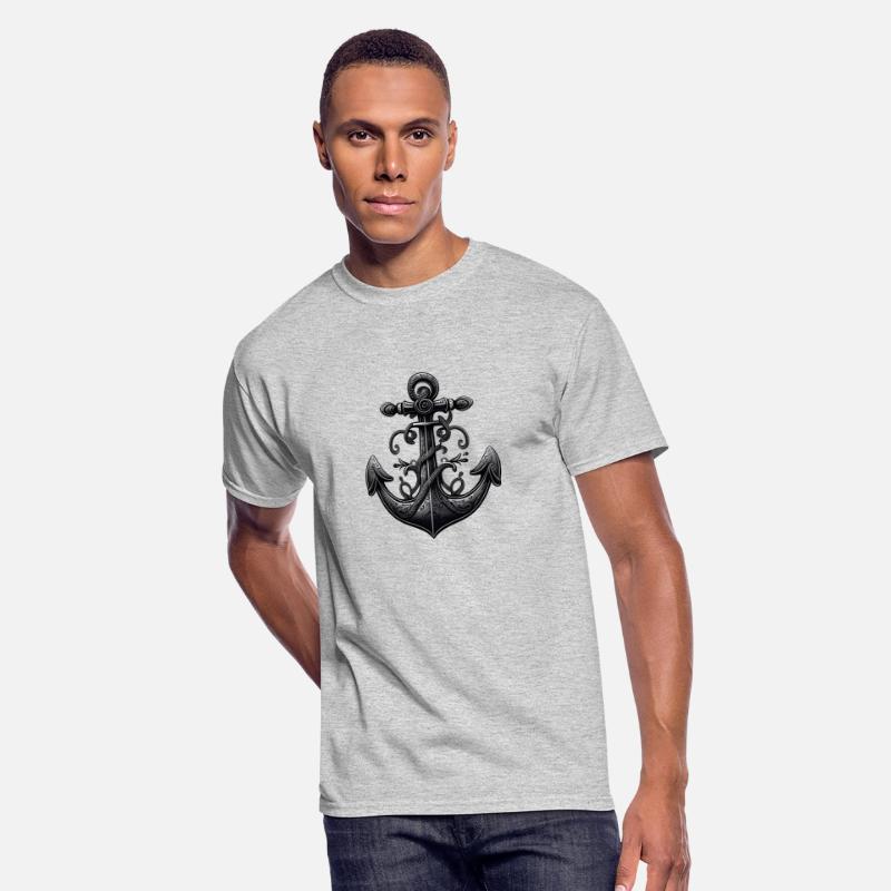 Stylized Nautical Anchor Design