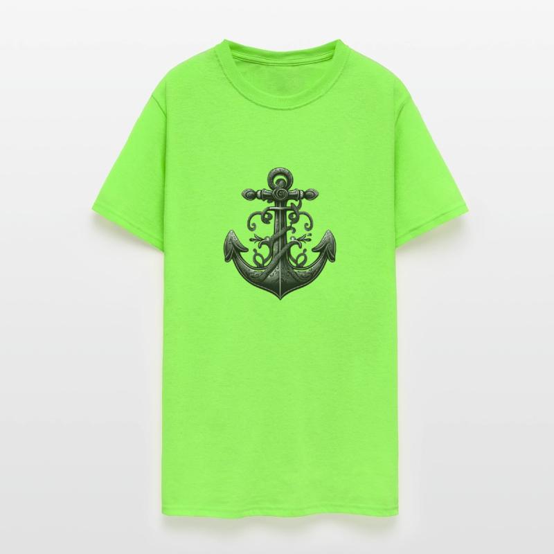 Stylized Nautical Anchor Design
