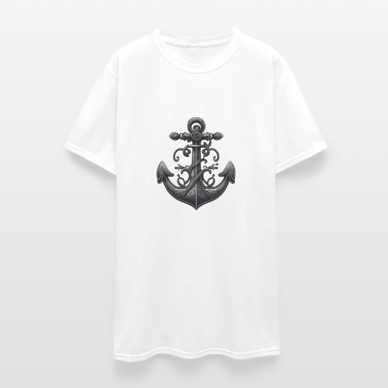 Stylized Nautical Anchor Design