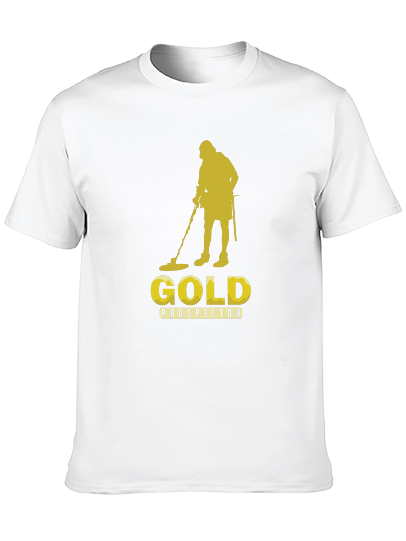 Gold Prospector T-Shirt - Black Metal Detecting