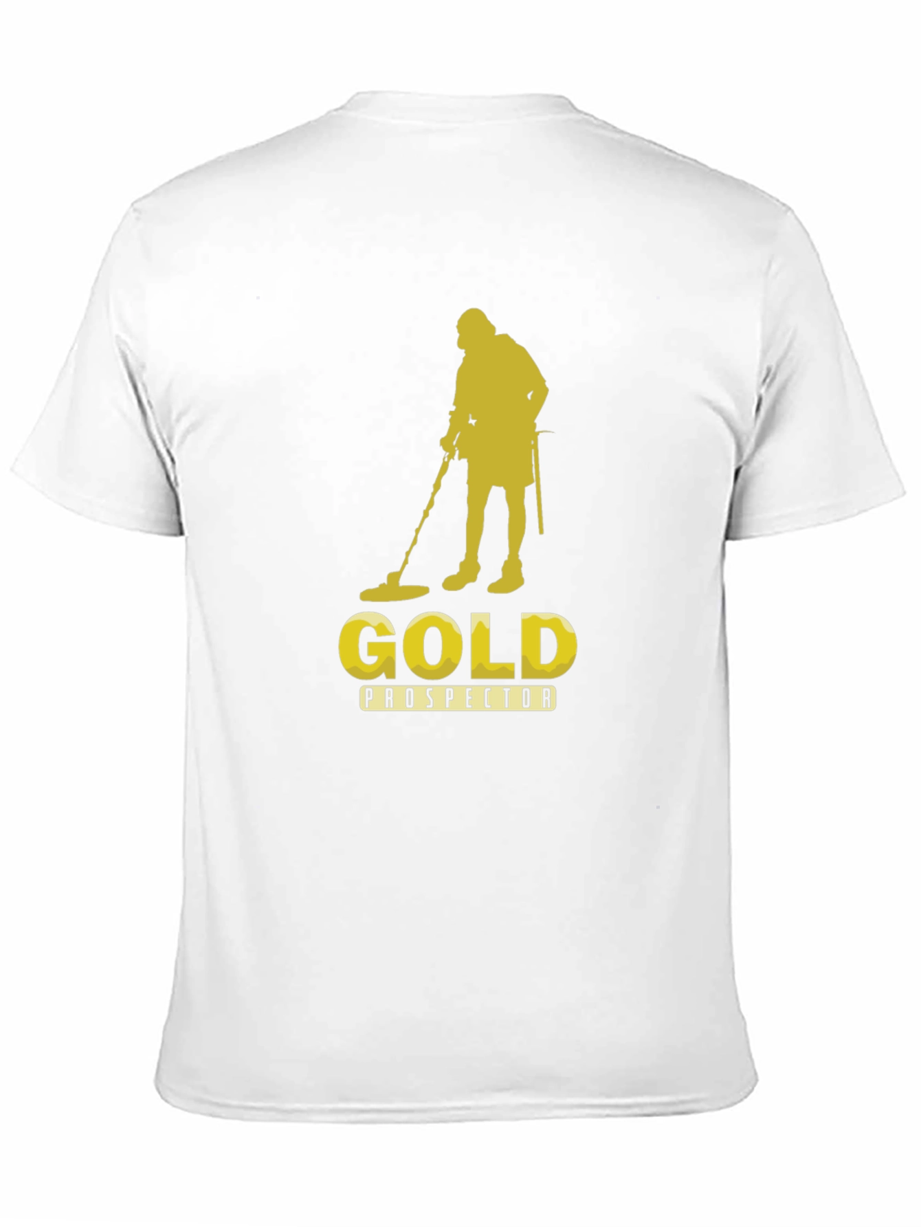 Gold Prospector T-Shirt - Black Metal Detecting