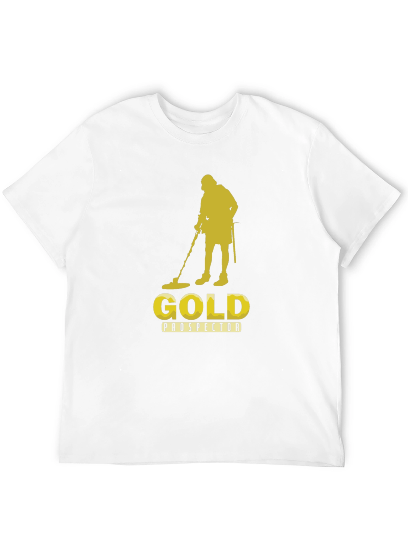 Gold Prospector T-Shirt - Black Metal Detecting