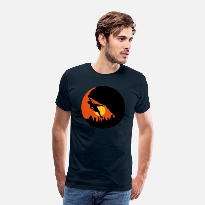 sun evening climbing silhouette