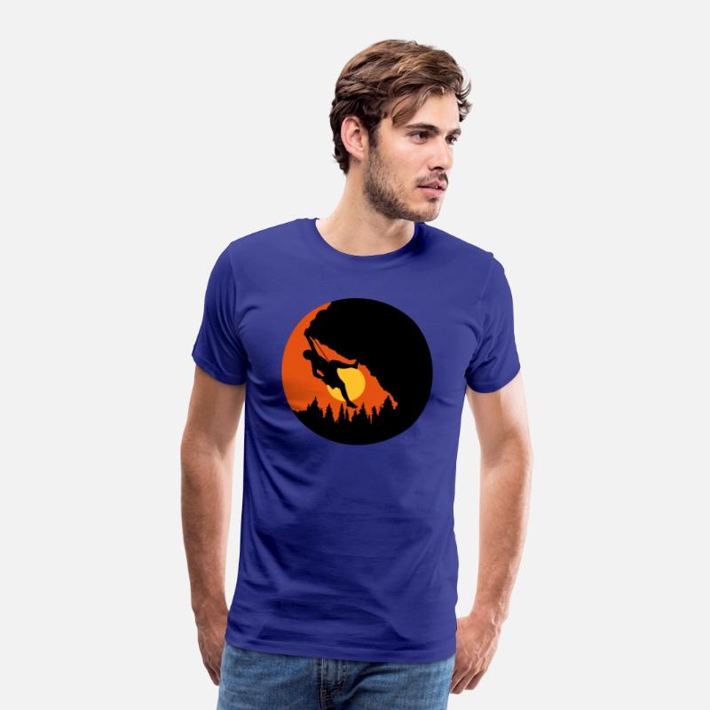 sun evening climbing silhouette