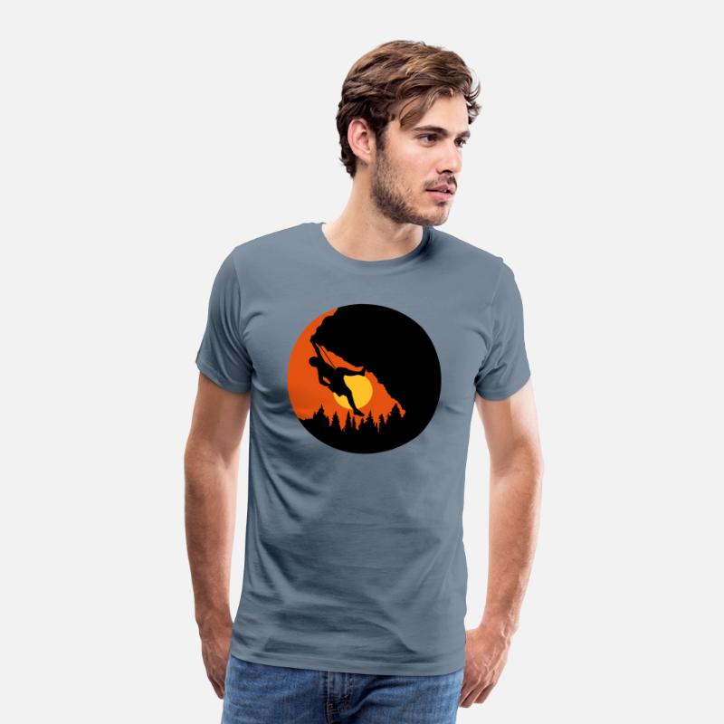 sun evening climbing silhouette