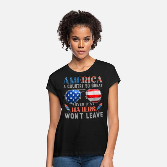 Sunglasses America So Great Funny 4th Of July