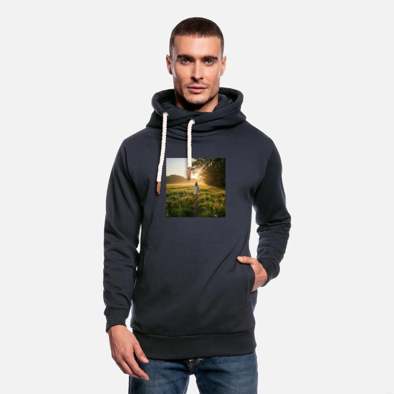 Sunlit Field Nature Scene T-Shirt