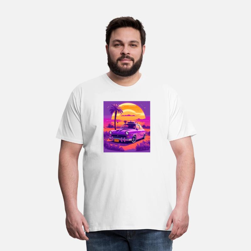 Sunset aesthetic drive