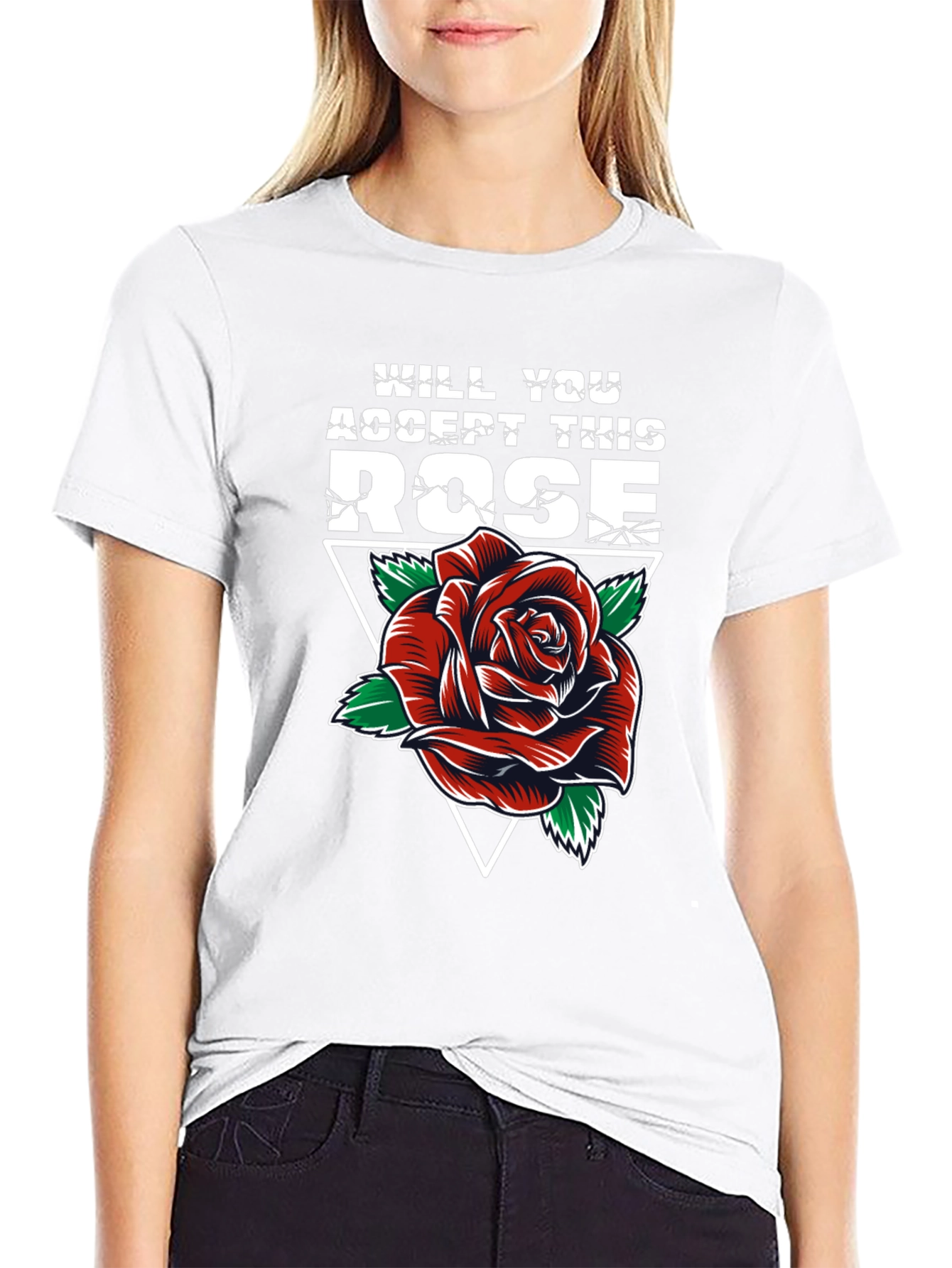 Will You Accept This Rose Graphic Tee