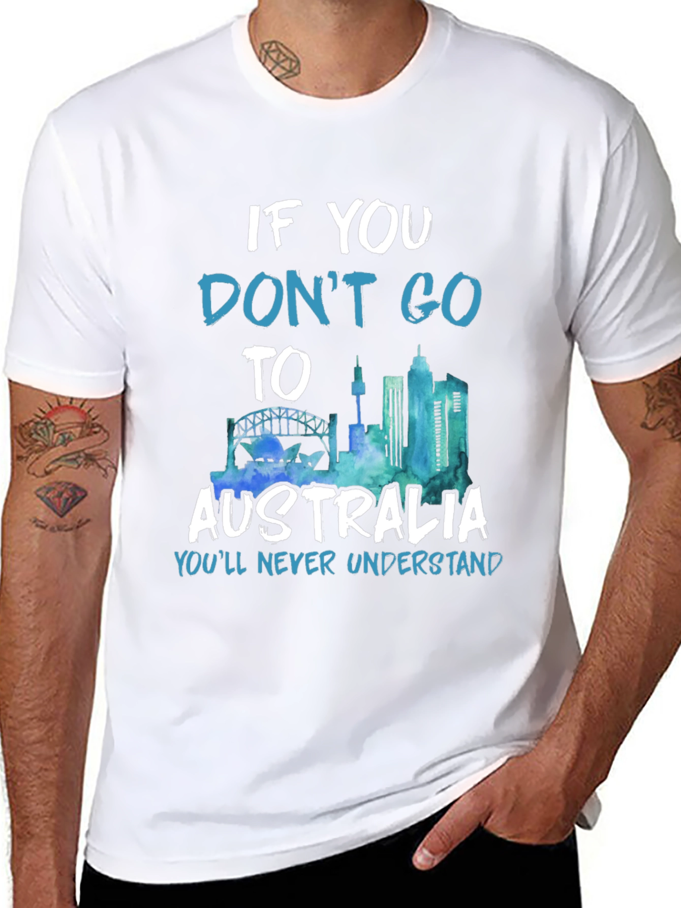 Australia Graphic T-Shirt - Youll Never Understand
