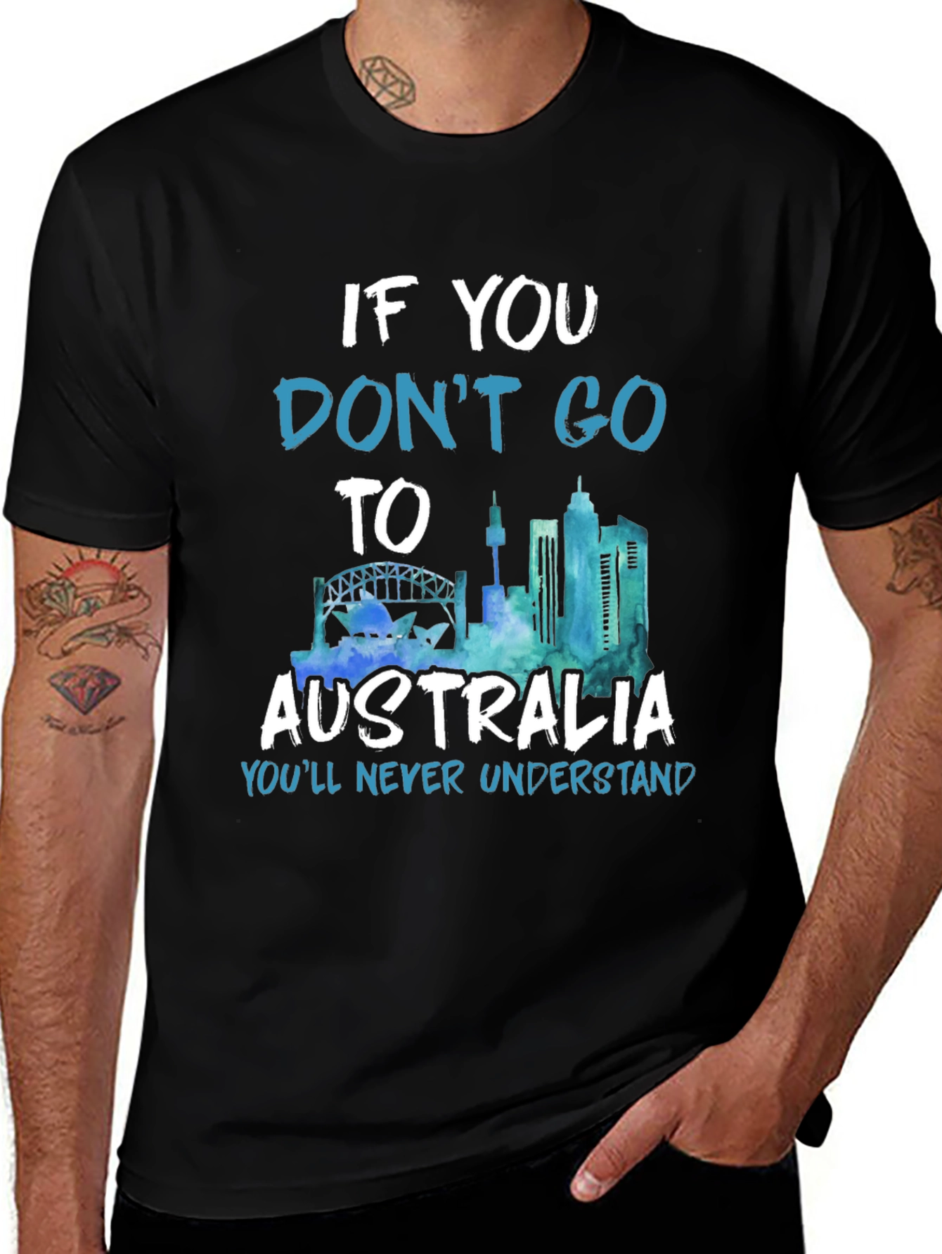 Australia Graphic T-Shirt - Youll Never Understand