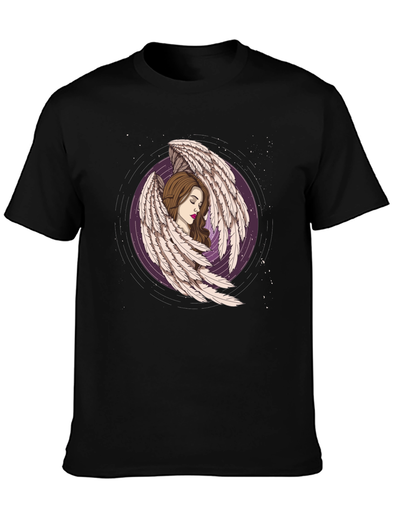 Angel Wing Graphic Tee - Unique Design